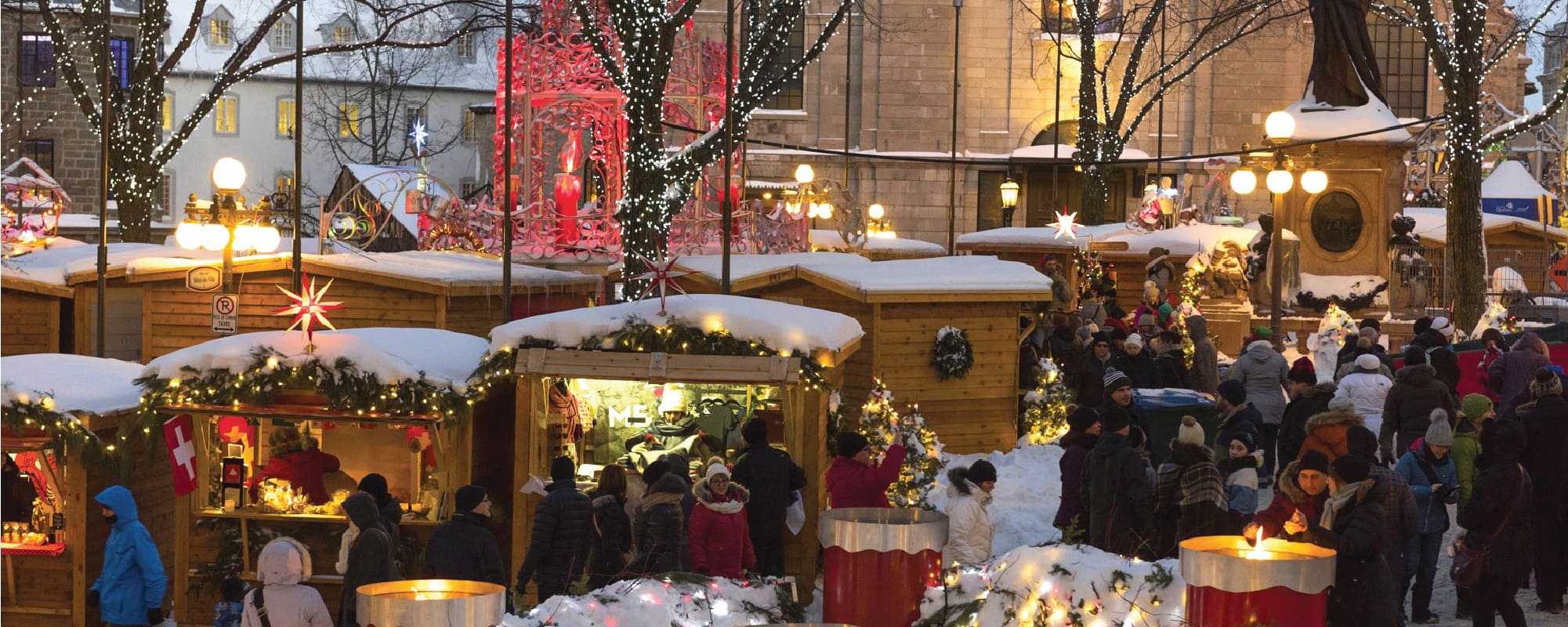 Ville de Québec + Marché de Noël